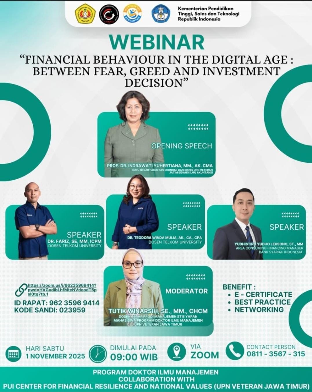 Webimar Financial Behaviour in the Digital Age: Between Fear, Greed and Investment Decision